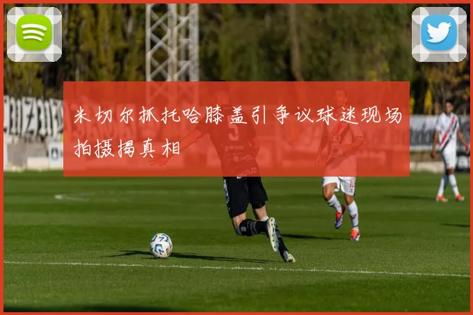 米切尔抓托哈膝盖引争议球迷现场拍摄揭真相